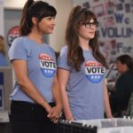 Zooey Deschanel Instagram - Did we mastermind @welcometoourshowpod as an excuse to hang out again? Maybe 🤔 Please join me in wishing a happy birthday to @therealhannahsimone who happens to be even cooler off-screen than she is on 🎂