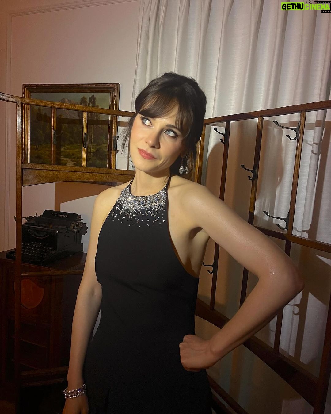 Zooey Deschanel Instagram - LA’s torrential downpour couldn’t keep me from this night
