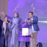 Zulin Aziz Instagram - Magical City Of Light The Vape 69 Annual Dinner 2023 Dress : @firziey_couture #Emcee 🎤 #zulinatwork Four Seasons Hotel Kuala Lumpur