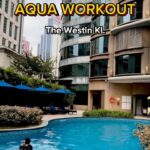 Zulin Aziz Instagram - Dive into fitness with a splash! Aqua workout: where strength meets serenity at @thewestinkl Aqua Workout at @thewestinkl hanya RM50.00 together with Buffet Breakfast!!! Tapi serioussssss best giler!! Workout yg paling enjoy setakat ini. Berpeluh pun tak perasan 🤣.Azam 2014- 2024 kan nak kurus haha! Korang nak join? Nanti zulin share link dekat story 😘 . #TheWestinKL #Westin #MarriottBonvoy