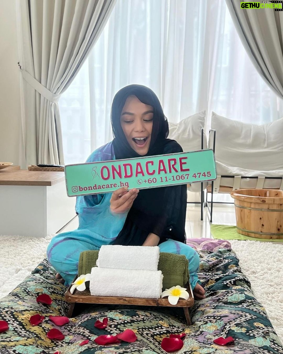 Zulin Aziz Instagram - Thank you so much @bondacare.hq ❤️ Badan rasa ringan,fresh and mood tenang je 😍 Lepasni tak payah pergi spa, dia mai umah je!! Kita pun tak yah bersusah payah nak drive… Set appointment,terpacak depan rumah.Weehoo!! Ada promo tau,ambik pakej yg 4 treatment tu Rm200 je!!!