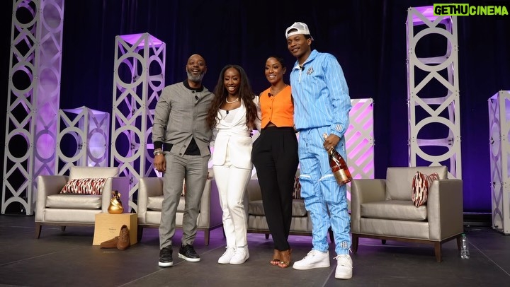 da'Vinchi Instagram - Such an honor to be in rooms that I don’t even have the proper credentials to be in! This was a helluva panel w/ @mrcoreysmith Yunice Emir and Destiny Denton! Thank you #ESPN & Black Sports Business for having me 🙏🏾