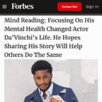 da’Vinchi Instagram – Thank you @forbes for continuing to tell my story.  Hope this inspires people with similar upbringings like mine 🙏🏾 link in bio for full story ! #forbes #grateful 

Writer: Cathy Applefeld Olson Los Angeles, California