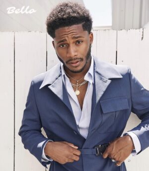 da'Vinchi Instagram - Grateful and overwhelmed!🖤
Thank you @bellomag 🙏🏾
📸 @rikerbrothers 
Styled by: @msmaryfrancis