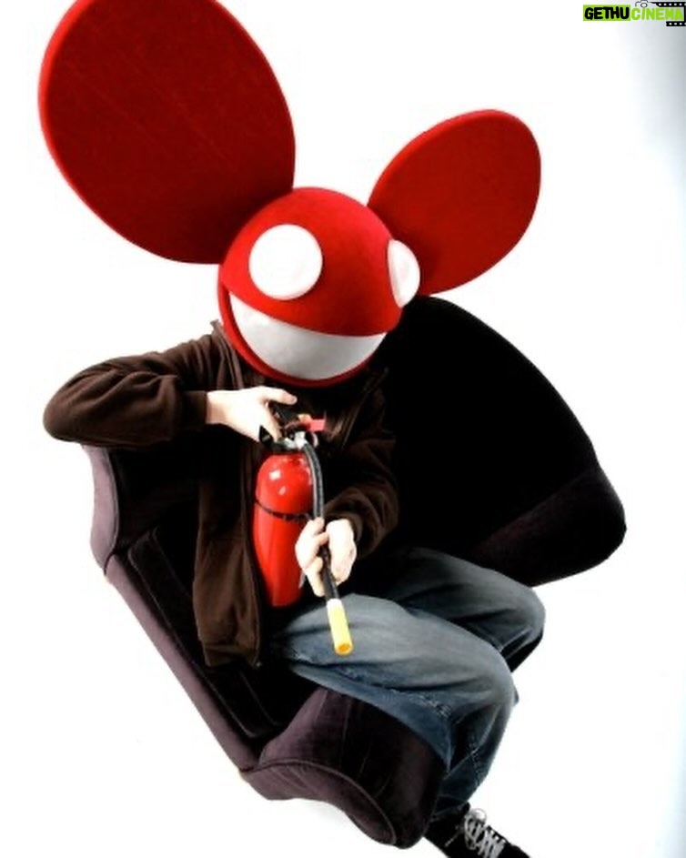 deadmau5 Instagram - #retro5pective 2008; deadmau5 press shoot. what’s been your favourite mau5 moment?! :P sign up for pre-sale info via Laylo link in bio!