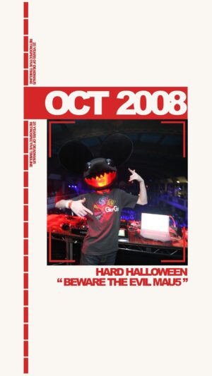 deadmau5 Instagram - #retro5pective: @hardfest haunted mansion 2008 :P

retro5pective tix available now for LA, NYC + Denver via ink in bio :P