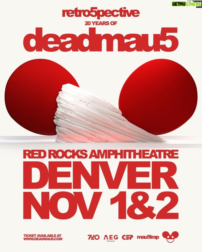 deadmau5 Instagram - #retro5pective is now fully onsale! tix via ink in bio, get em while you can :D