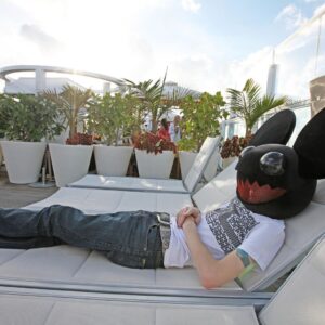 deadmau5 Instagram - #retro5pective; Gansevoort, Miami 2009. 

retro5pective show tix available now via ink in bio :P