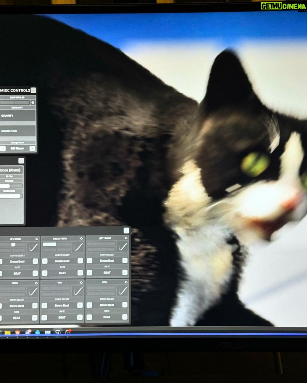 deadmau5 Instagram - Meowingtons simulator is hilariously outta control... I don't wanna give away too much till we unleash it on steam, but here's some fun sandbox test screenshots.