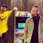 Aaron Chalmers Instagram - My and then big handsome @nathanhgshore last week!! Obv I won at bowling 🤪😂🤟🏽 Newcastle upon Tyne