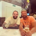 Aaron Chalmers Instagram - Happy birthday to the big man @courtney.clift have a cracking day cuz 💚🎊🎉 Newcastle upon Tyne