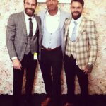 Aaron Chalmers Instagram - Looks like the races will be cancelled this year so here’s me the bro and cuz looking smart as a 🎯 all suited by @forbes.tailoring Newcastle upon Tyne