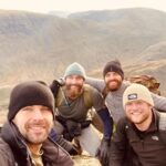 Aaron Chalmers Instagram - This was cracking day up hellvellyn with the boys finished with a none alcoholic beer at the top and bottom!! It’s always good getting out and about and we done some trek ⛰!! Onto the next 1 after lockdown @terryfukinchalmers @b1gsmith @raymo1664
