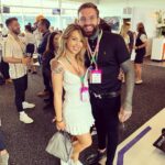 Aaron Chalmers Instagram – Me and the beautiful @katiepiper_ at the formula 1 today….. Thanks to @govype for an amazing day ❤️