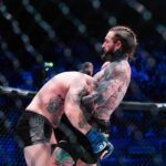 Aaron Chalmers Instagram - Ranked one of the top 5 subs this month on MMA Junkie 🤫 Pic: @davidmeulenbeld @vicesportsnl