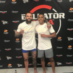 Aaron Chalmers Instagram – Open work out done, 3 days until #bellator200 🥊