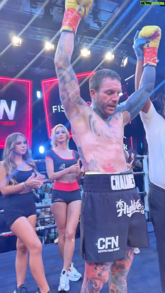 Aaron Chalmers Instagram - Official #CFN3 Result: Aaron Chalmers def. Warren Spencer via unanimous decision. #CFN3 | LIVE & FREE NOW on @shuffle & @FiteTV Dubai, United Arab Emirates