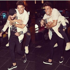 Aaron Chalmers Instagram - Don't see this kid anywhere near as I'd like and gna be a huge miss to the geordie shore house!!! #brother ❤️ @gazgshore