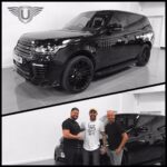 Aaron Chalmers Instagram - Literally in love 😍 just picked my Range up after getting the full urban treatment!! The bat mobile is now a monster!! Massive thank you to Simon and every1 @urbanautomotive they don't mess around ☺️ of you have a Range Rover it's only place to go