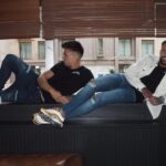 Aaron Chalmers Instagram – Chilling 👬