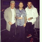 Aaron Chalmers Instagram – Boys last night 💃🏽
