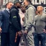 Aaron Chalmers Instagram - A fiery face off 🧨 @idrisvirgo and @aaroncgshore exchange words before putting everything on the line this Saturday 💣💥 #XSeries009 | September 23 | @mf_daznxseries | @drinkprime | @kickstreaming