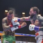 Aaron Chalmers Instagram - It would be easy to just post the first pic and make out i was hard done by etc!! That’s not how I am I took a chance on a tough man in @kiefercrosbie_mma who’s been around the fight game 20 years And I come up short against the better man!! I’m not ashamed or embarrassed ill take a lot away from that fight and learn!! The thing is with me is Im fighting on the big stage and learning on the job so I can either win and look amazing or lose and the world can see!! Bit either way I’m a fighter and have a heart of a lion and love a good scrap!! Like i said zero excuses from me about last night apart from I was beat by the better man on the night!! Ill dust myself off and get back in the gym as we ain’t got time to hang around as out again in 6 weeks Thanks to @kingpynboxing for a great night and all the fans at 3 arena for a cracking atmosphere even though I was the enemy last night 🤣 also all the messages of support even after defeat it really means alot ❤️