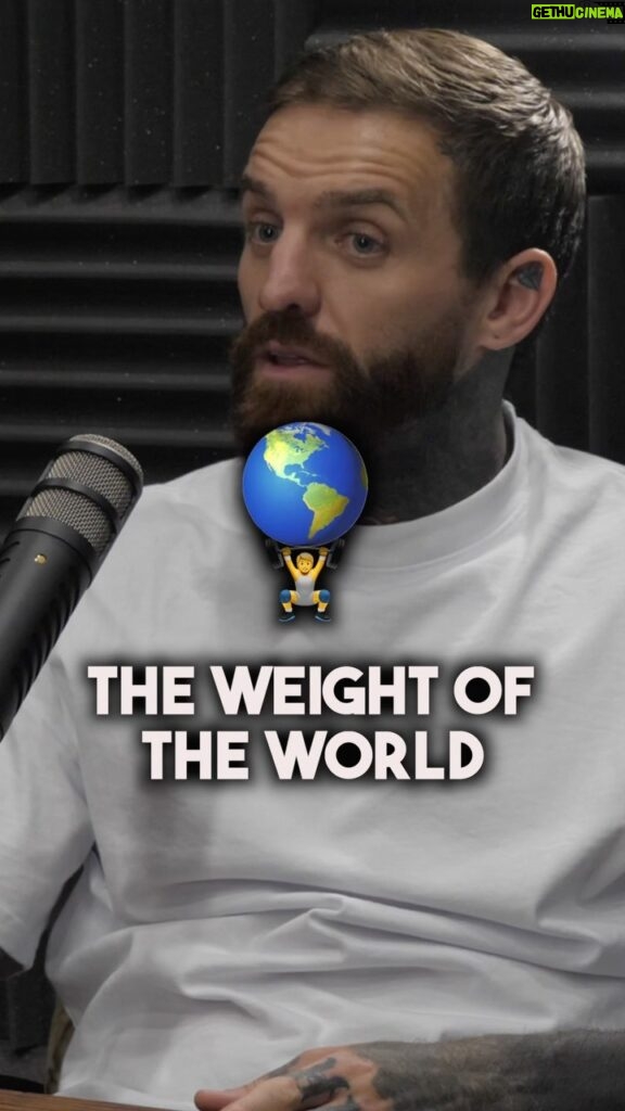 Aaron Chalmers Instagram - We got pretty deep on Mens Mental health and cracking down on the stigma of men feeling like they’re not being able to talk about their mental health 02.08.22 it will be available on all the usual platform 📺