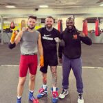 Aaron Chalmers Instagram - Good rounds this morning Cheers lads @rico.samba @mattstarkmccallum and @jobesgym and @nikgittusbox for sorting 🥊🔥 @wassermanboxing @sauerlandbros Newcastle upon Tyne