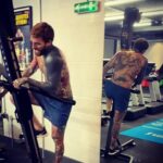 Aaron Chalmers Instagram - When @mickconlan11 is telling you it’s going to be a brutal session he doesn’t lie 😂🤮 @abassbaraou having a laugh in the background haha @boxingbooth