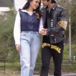 Abhishek Kumar Instagram - Saanware is trending everywhere ❤️ Aap sabko kaisa laga? . . . . #AbhishekKumar #ManaraChopra #Saanware