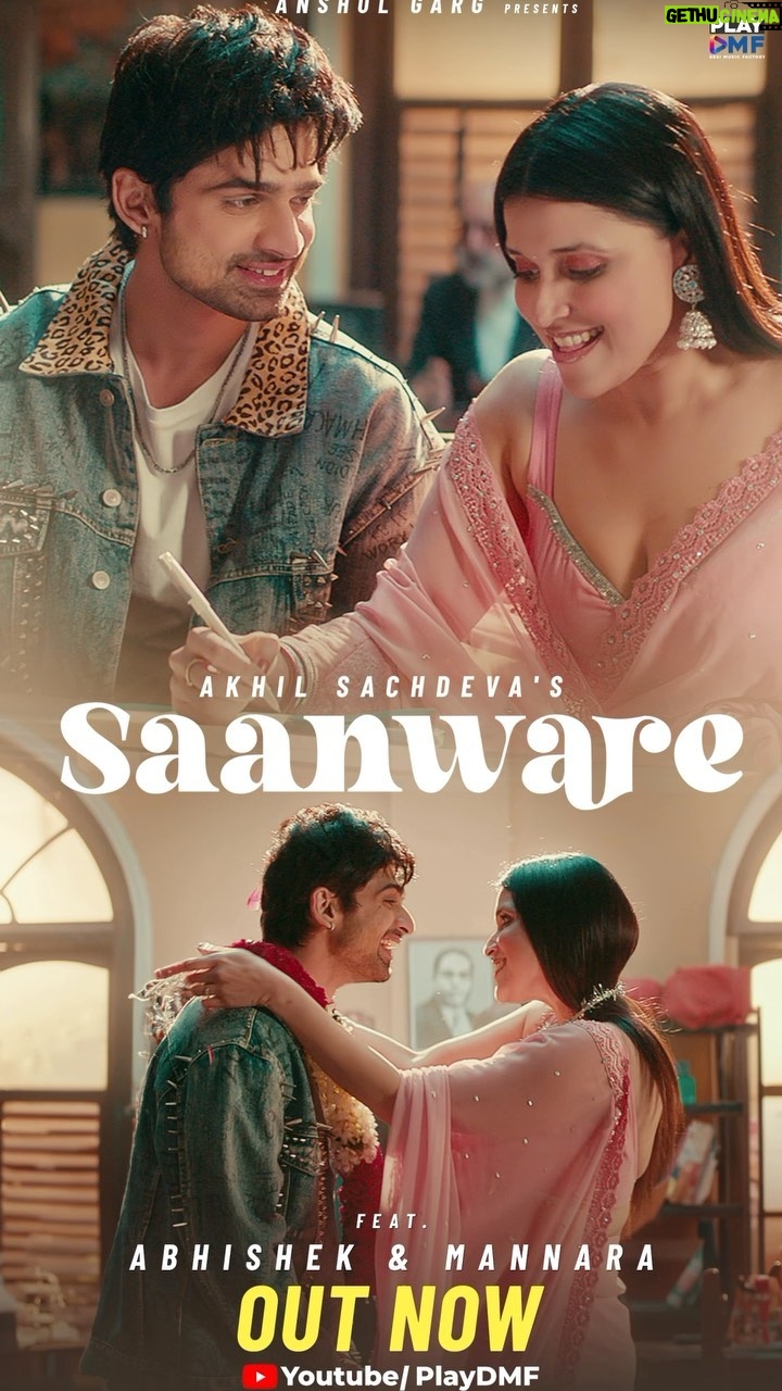 Abhishek Kumar - 486.8K Likes - Let the heartfelt notes of ‘Saanware’ speak your love this Valentine’s Day 🎶💖
📌Saanware Full Song Out Now Exclusively on @Playdmfofficial YouTube Channel.
@memannara @sachdevaakhilnasha @anshul300 @rajanbirfilms @kartikdevofficial @iamgauravdev @stylingbyvictor @gauravarora08 @vickysandhudesigns @sankalp1 @amitkridey @virginmusicin @desimusicfactory @raghav.sharma.14661
#Saanware #AbhishekKumar #MannaraChopra #AkhilSachdeva #NashaBoy