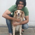 Abijeet Duddala Instagram - My Puppa. I miss you Bobo .. #rowdy #tbt #throwbackthursday
