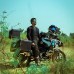 Abijeet Duddala Instagram - What I would give to ride off into the horizon right now 🏍️