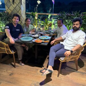 Abijeet Duddala Instagram - Happy 2024 ♥️ Live. Love. Be good.. 😎 May this be the year for all your dreams to come true.. love love love 😘😘😘 - AD