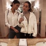 Adelaide Kane Instagram - Bathroom babestation 💰 if you’re in Whistler come check out our film @acquaintedfilm at 7pm tonight! Starring this babe @laysladeo 💕 Q & A to follow and if you miss tonight don’t worry there’s another one tomorrow! Come watch this amazing movie and say hi!!! 💃🏻💃🏻💃🏻 Link to tix in bioooo Whistler, Canada