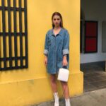 Adelaide Kane Instagram - Technicolor @fashionnova 🌈 #ad Clarke Quay