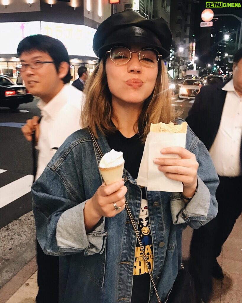 Adelaide Kane Instagram - Accurate 🍦 #tokyo #sweettreats Tokyo, Japan