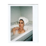 Adelaide Kane Instagram - All my love and adoration to @saintjamesparis for hosting me for Paris fashion week!!! Beautiful hotel, UNREAL food & incredible service. THANK YOU SO SO MUCH 💕 P.S. I lived in this bathtub for the week 😹 #pfw #saintjamesparis