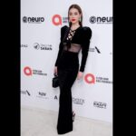 Adelaide Kane Instagram - Full fit from last night 💋 @ejaf #ejafoscars . . . Tysm to @daniandemmastyle for styling, @kristinhilton on glam & @kikihaircutter on hair! ♥️♥️♥️