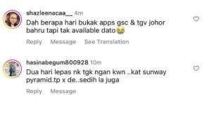 Adi Putra Instagram - Ni baru 2 comment, ada byk lagi comment tak dapat book online dan walk in dari 29 June. Pada pihak panggung, ini Filem AMAL, bukan Filem utk keuntunggan. Sabar ya semua, niat kita IKHLAS menonton.
Ada rezki saya beli panggung satu m’sia. At least owner panggung ada org Melayu. Bismillah 🤲