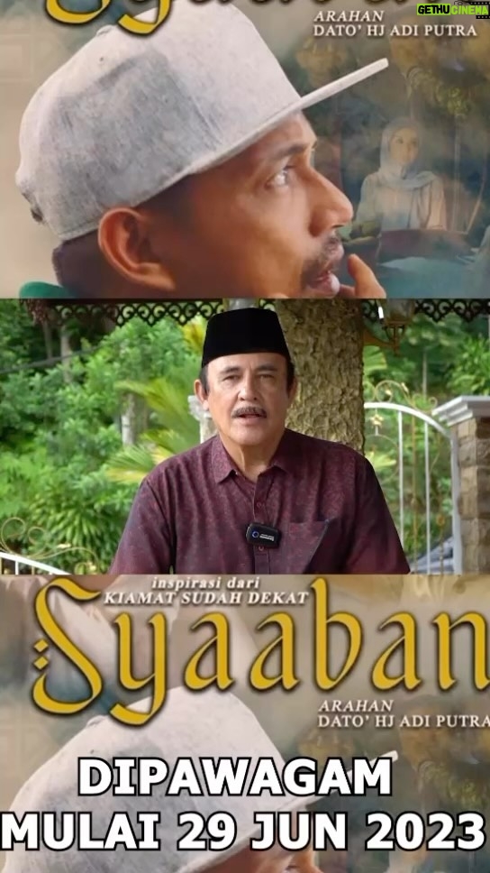 Adi Putra Instagram - Terima kasih Datuk Yusof Haslam kerana menyokong filem @syaabanthemovie 🤲