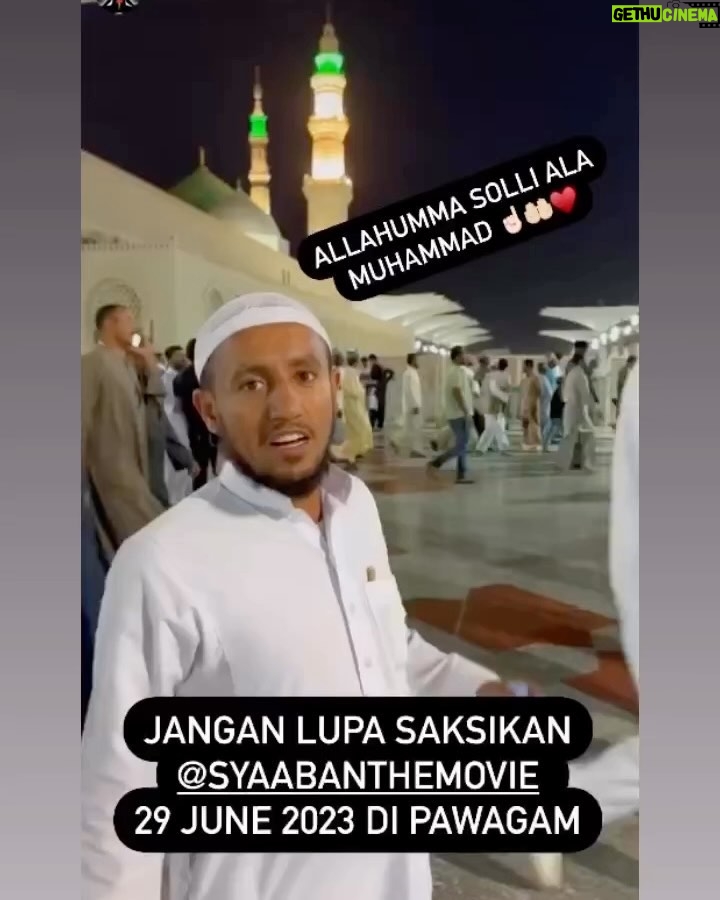 Adi Putra Instagram - JazakAllah sahabat dari Medina 🤲 @syaabanthemovie #taatpadayangsatu #syaabanthemovie