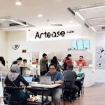 Adi Putra Instagram - To all my s’poreans friends. Do support my Nephew @afiqmoley his 1st Business Cafe at, Artease Cafe @ Woodlands Regional Library. Check it out 🇸🇬 #ArteaseWRL
