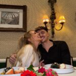 Adixia Romaniello Instagram - Merci d’être mon rocher, mon bonheur et merci pour tout l’amour et la joie que tu apportes dans ma vie ❤️🌹#ValentinesDay @simon_feraud