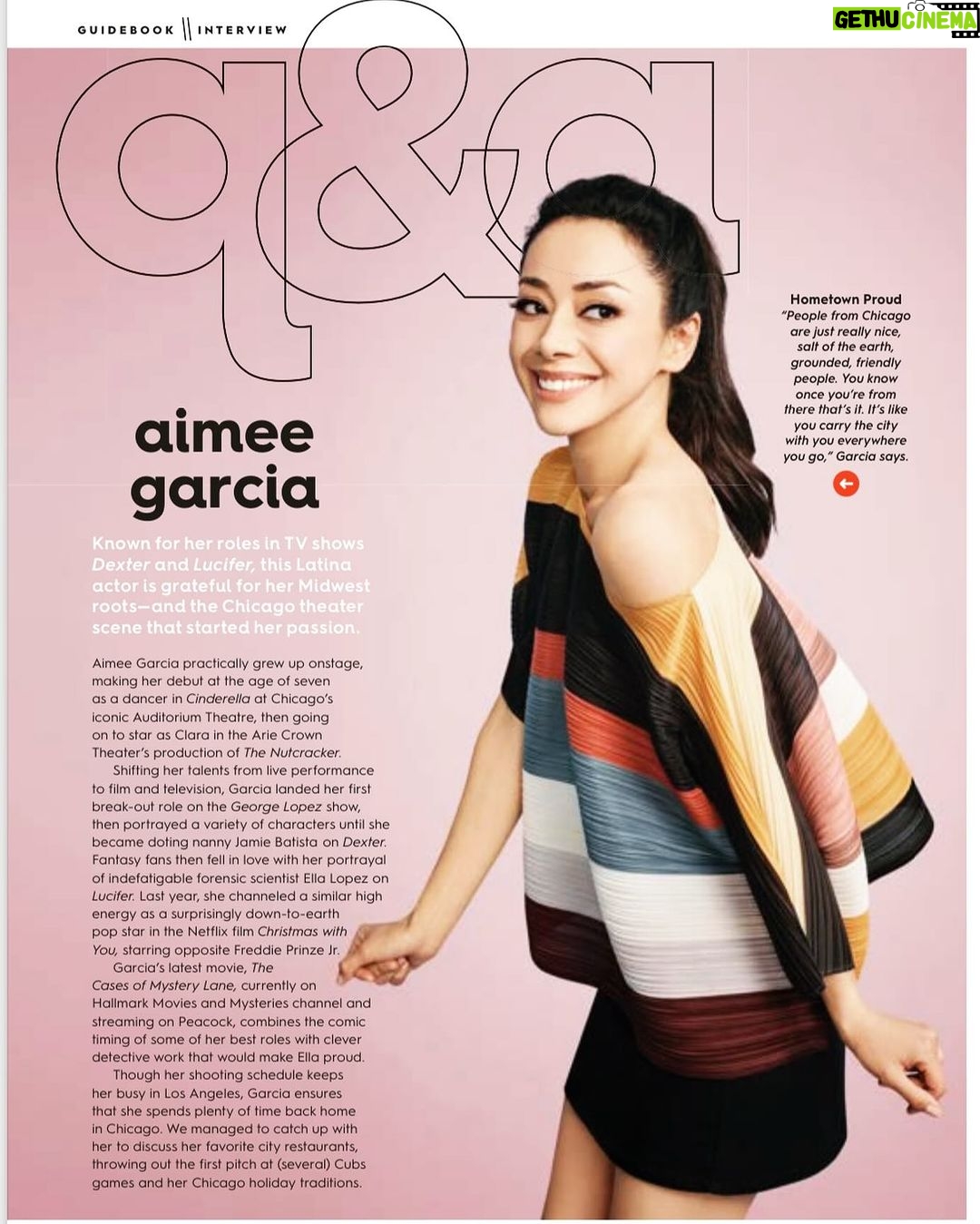Aimee Garcia Instagram - Happy New Year everyone! And thx @enjoyillinois ! 🫶🏽