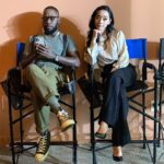 Aimee Garcia Instagram - Always pretendin he’s doing “important stuff” on his phone 🙄 @lamorne @wokehulu 🎬 Atlanta, Georgia