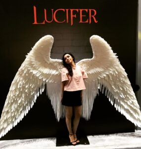 Aimee Garcia Instagram - FOUR MORE DAYS ... till our amazing #Lucifans get to see the incredible work this cast & crew has done 🤗 @lucifernetflix May 28. See ya there 🙆🏽‍♀️ Hint: Bring your dancing shoes & tissues