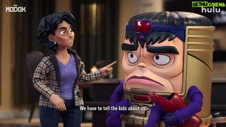 Aimee Garcia Instagram - Proud to portray a Latina in @marvel universe @marvelsmodok on @hulu May 21!!! π€ Thank you @pattonoswalt @blumjordan @melissafumero @rejectedjokes @wendimclendoncovey @jondalygram @beckbennett @thesamrichardson for making this so fun π€#MODOK