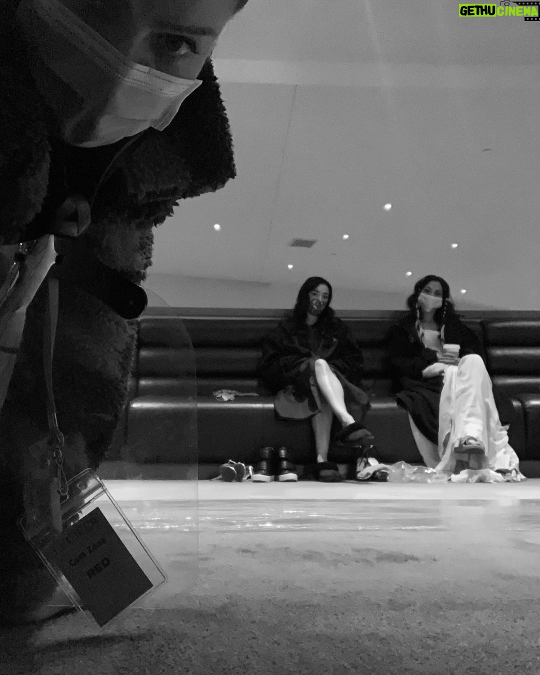 Aimee Garcia Instagram - When Germ gets artsy on set 🖤 📷 #shenanigans